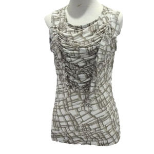 The Limited Tank Top with Ruffle scoop neck